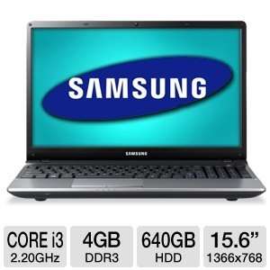  Samsung 15.6 Core i3 640GB HDD Notebook
