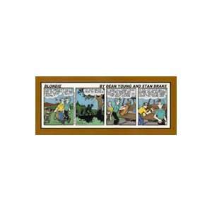  3 D Comic Golf Art   Blondi   Golf Wall Décor: Sports 