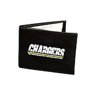   NFL Chargers Leather Team Billfold Wallet: Sports & Outdoors