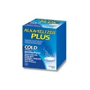  Alka Seltzer Plus Cold Original Effervescent Tablets 36 