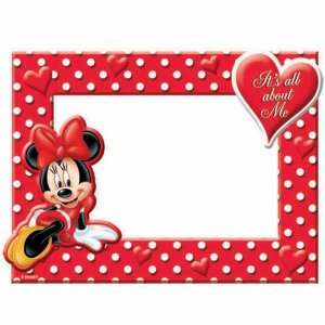  Disney Minnie Mouse All About Me Picture Frame: Home 