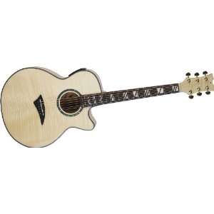   Maple Acoustic Electric Guitar With Aphex Natural: Musical Instruments