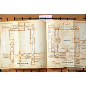  Map 1907 London Ground Floor Plan British Museum