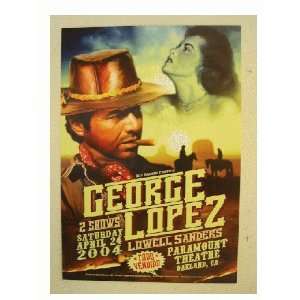  George Lopez Poster Handbill Live At The Fillmore 