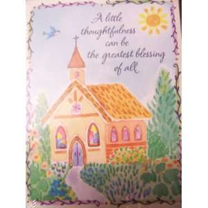  Tender Thoughts Religious Thank You Notes ~ Church (8 