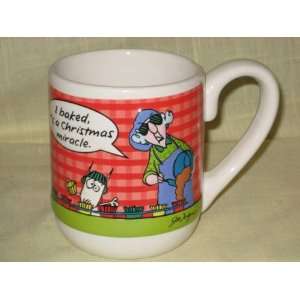Hallmark Maxine  I Baked, Its A Christmas Miracle  Porcelain Coffee 