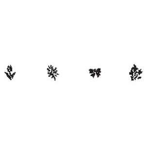  JEM Cutters Stencil   Flowers & Bow   Mini