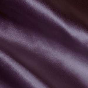  58 Wide Silky Satin Eggplant Fabric By The Yard: Arts 