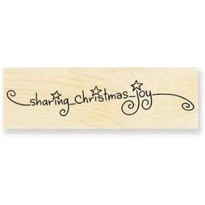  Sharing Joy Swirl   Rubber Stamps: Arts, Crafts & Sewing