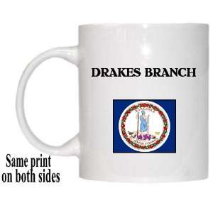  US State Flag   DRAKES BRANCH, Virginia (VA) Mug 