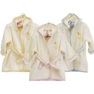  BabyBow Baby Bow Yellow Duckling Bath Robes   Pink: Baby