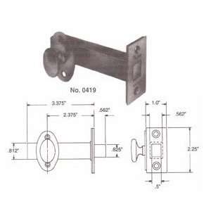 Baldwin 0419190 Satin Black Estate Mortise Bolt Security Bolt 0419