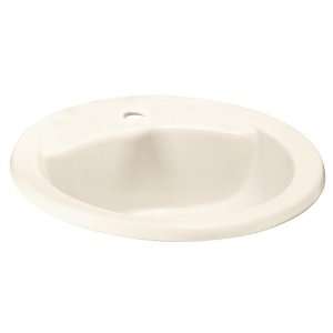 American Standard 0419.111.222 Cadet Oval Countertop Sink with Center 