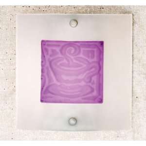  11W Caffe Fused Glass Wall Sconce