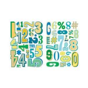  Top Ten Blues Numeric Stickers  Sassafras: Arts, Crafts 