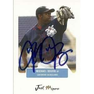   Astros Mike Bourn Signed 2004 Just Minors Card: Everything Else
