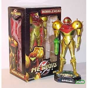    Rare Metroid Bobblehead   Samus Double Headed Figure Toys & Games