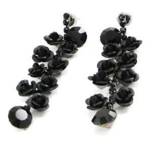  Swarovski loops Sappho black. Jewelry