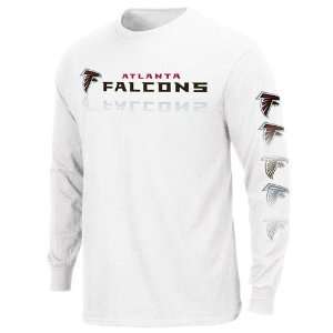  Atlanta Falcons Dual Threat Long Sleeve T Shirt: Sports 