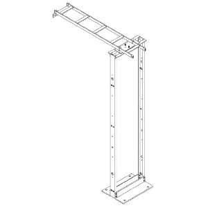  11911 712   Chatsworth Cable Runway Wall to Rack Kit; 12W 