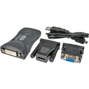  New PC to TV USB 2.0 Multi Display To DVI, VGA And HDMI 
