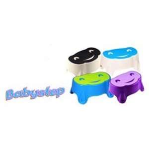  Babystep   Plastic Toddler Step Stool, Color Blue/Green 