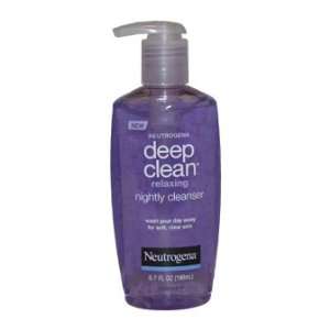 Deep Clean Relaxing Nightly Cleanser by Neutrogena for Unisex   6 oz 