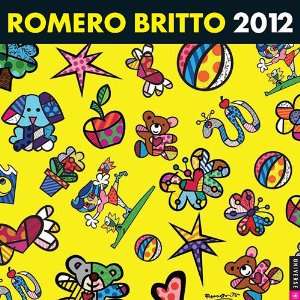  Romero Britto 2012 Wall Calendar: Office Products