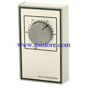   1A66W 641 120V DPST 40 85F Heating White Thermostat: Home Improvement