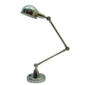   29 Table Lamp with Steel Shade in Chrome   1290