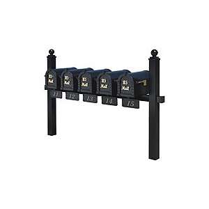  Gaines Mailboxes KD5 Pented Mount Black: Home Improvement