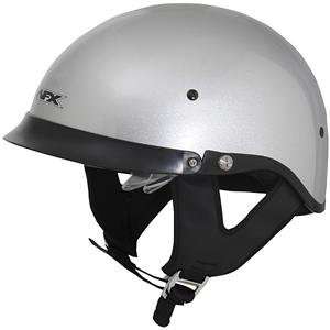  AFX FX 200 Solid Helmet   X Small/Light Silver: Automotive