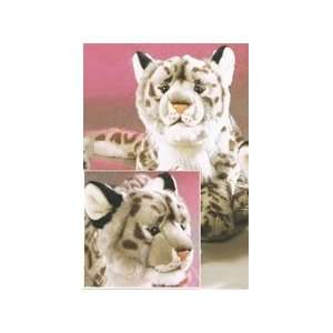  Lifelike Plush Snow Leopard 16 Inch By SOS Toys & Games