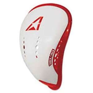 ALL STAR Shock Jock Protective Athletic Cups WHITE/RED JUNIOR:  