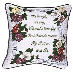   My Mother and Me Pillow   Gift for Mom   Made in USA: Home & Kitchen