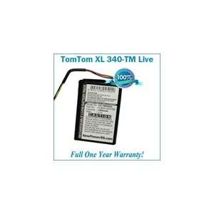   Battery For The TomTom XL 340TM LIVE GPS (XL 340 TM LIVE) Electronics