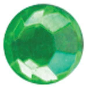  Crystal Stickers: Elements 76/Pkg. Round Light Green 