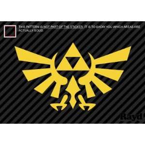  (2x) Zelda Triforce   Sticker   Decal   Die Cut 