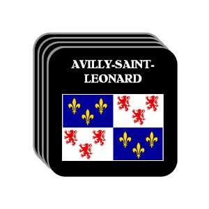  Picardie (Picardy)   AVILLY SAINT LEONARD Set of 4 Mini 