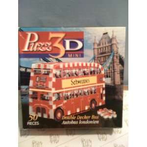  Puzz 3d Double Decker Bus: Toys & Games
