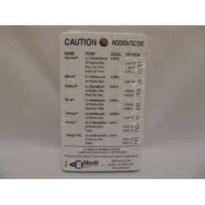  Protecta Bait Station Service Cards   Pack of 100: Patio 