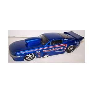   Big Time Muscle 1967 Shelby Gt 500 Funny Car in Blue Toys & Games