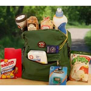 Hikers Backpack Gourmet Food Gift Basket:  Grocery 