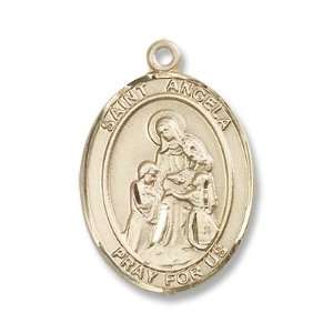 Gold St. Angela Merici Medal, Patron Saint of (patronage) bodily ills 