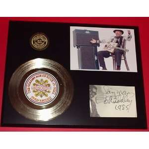  Gold Record Outlet Bo Didley Signature 24kt Gold Record 