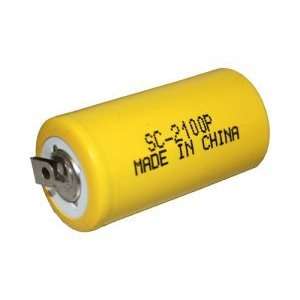  HiDrain SubC Rechargeable Battery 2100mAh NiCd 1.2V FT w 