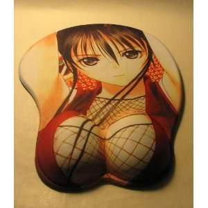  3D Mouse Pad Anime girl fishnet Top: Toys & Games