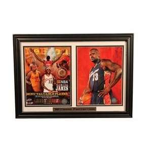   James and Shaquille ONeal Witness Protection 12x18 Double Frame