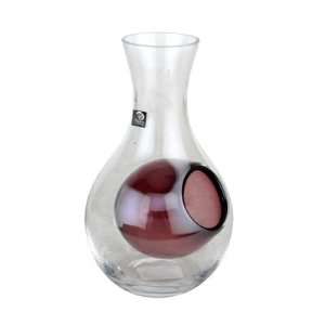 Glass Cold Sake Bottle Clear Purple #GH 11 P  Kitchen 