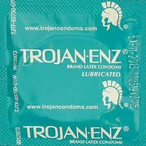   Trojan Enz Lubricated Condom Of The Month Club: Health & Personal Care